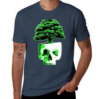 Bonsai Skull Tshirt Breathable Gym Short Sleeve Tshirt S