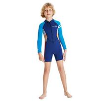 Kids 2.5mm Neoprene Wetsuit Snorkeling Diving Surfing Warm Thermal Full Body Suit Boys Small