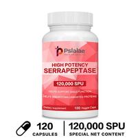 Pslalae - Serrapeptase Proteolytic Enzyme Capsules - Respiratory Health 120*1