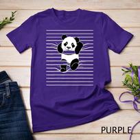 Funny Cute Panda T-Shirt Pandas Lover Unisex T-shirt 7 L