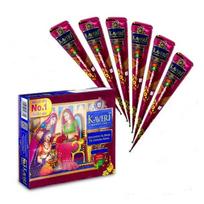 6Pcs Quality Kaveri Henna Cones Dark Brown Natural Kaveri Henna Mehndi Cones TemporaryTattoo