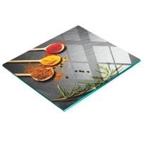Decorative Glass Kitchen Board For Cutting Spices Stone 60X52 Cm