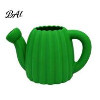 Cactus Shaped Watering Pot Cute Can, Shower Head Plastic Matte Frosted Garden Tool Pot, Small Can for Houseplants, Indoor Flowers Ergonomic