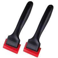 2pcs Lightweight Small Squeegee Reusable Cleaning Tool Multifunctional Film Sticking Scraper  Home