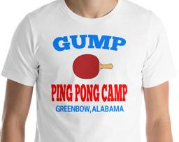 Gump Ping Pong Camp - Unisex T-Shirt - Forrest Gump S