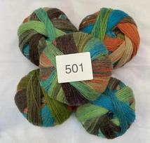 Magic Ball 500 Meters Hand-Woven Shawl Thread Ball Australian Hair 60% Autumn And Winter Thread 100G 501
