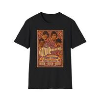 Monkees Vintage Retro Concert Poster T-Shirt | Band Fan Tee 2XL