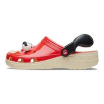 Crocs Classic Clog Unisex EVA Anti-slip Outdoor Breathable Clogs Red Orange  209642-6AD 39-40