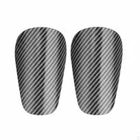 Soccer Shin Guards PP and EVA CarbonFiber Contoured Sports Protection Gear for Matches