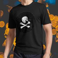 the Pirate Jolly Roger Logo Active T-Shirt Funny Usa Unisex Size S-5XL XL