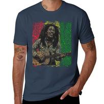 Rhythmic Joy Bob Marley TShirt Basic Lightweight Short Sleeve Tee S