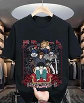 Death Note L T-Shirt Kira Ryuk Manga Strip Horror Anime Gift tee Soul Eater XXXL