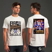 Chelsea FC Worlds Champions 25 Winners Football Club Men's Unisex Fan T-Shirt XXXXL