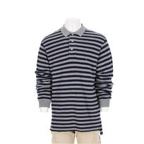 Seconde vie - Polo manches longues Homme Gris - Excellent état L