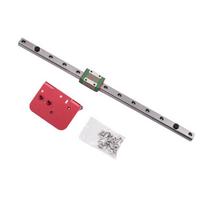 Linear Slide Rails Upgrade Kit X Axis Linear Guide Kit With Backplane Bracket Enhanced Stability 375Mm For Cr10s