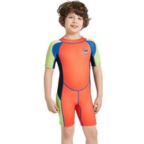 Kids Boys 2.5mm Neoprene Wetsuit Snorkeling Diving Surfing Winter Swimming UV Protection Full Body Suit Small