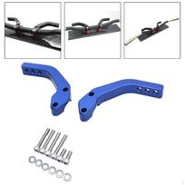 Motocross Handguard atramos laikiklis Universalus Stable Performance Premium Lengvas montavimas 22mm Blue blue