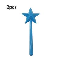 2Pc Kawaii Fairy Star Stick Stick Salt & Pepper Shaker Magic Wand Spices Dispenser Creative Kitchen Salt Control Bottle 1/3 Hole