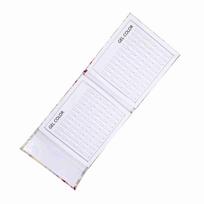 Nail Color Display Chart Book Nail Polish Gel Color Display Card Nail Art Showing Board Stripes balta