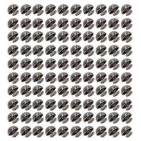 100 Sets Mushroom Rivets Round Head 10mm Electroplating Semicircle Alloy Round Head Rivets for Punk