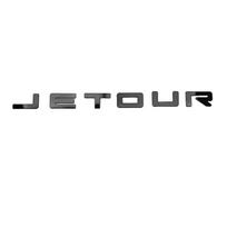 Fit for JETOUR Traveler T2 2025-2025 Automobile ABS Bright Black Grille Letter Marking Sticker Auto Exterior Decoration Parts