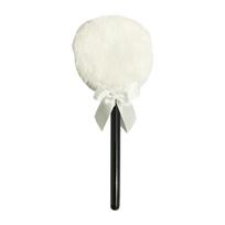 Lollipop Shape Body Powder Applicator Plush Powder Puff with Handle Body Powder Puff Soft Makeup Tool for Face and Body balta