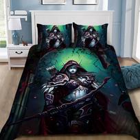 Hot Worlds of Warcrafts Duvet Cover Pillowcase Game Bedding Set Adult Boy Girl Bedroom Decoration Children Gift Single Double 228x228cm-3pcs