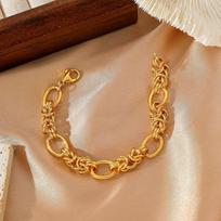 European-American Handmade Gold DIY Stitching Bracelet: Fashionable and Versatile