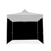 4 Parois pour pavillon 3x3m / parois latérales pour Pavillion pliable Tourtecs le noir