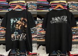 Vintage 90s JayZ Rap Bootleg Black TShirt Hip Hop Streetwear Music Graphic Tee Unisex T-Shirt XXXXL