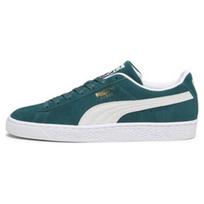 Puma Suede Classic 21 Malachite White Unisex Sneakers Green 374915-89 42.5