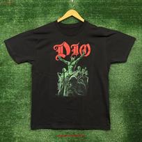 Dio Stand Up and Shout Holy Diver Heavy Metal Band T Shirt Size Large vintage Washed Slightly fashion Stylish Unisex graphic S įvairiaspalvis