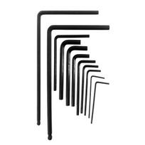 11Pcs/Set Guitar Truss Rod Wrench End Acoustic Repair Metal Ball L-Shaped Neck Guitar Hexagonal Wrench