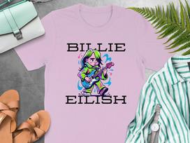 2026 Summer New Fashion T Shirt Billie Eilish Hit Me Hard and Soft_the Tour Live in 3d Movie T-shirt Men's and Women's Fan Gifts 4XL