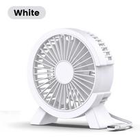 Mini USB Rechargeable Table Fan Portable USB Small Fan Fan For Student Dormitory Computer Summer Gadget Home Desk Office balta