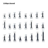 Cross Recessed Head Self Tapping Screws For Home Repair Carbon Steel Material Self-tapping Design Multiple Size Options For Wood
