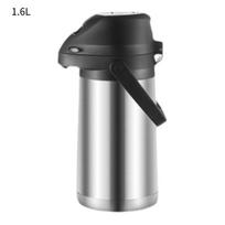 Didelės talpos nerūdijančio plieno termoso butelis Stilingas juodas dizainas su moderniu paprastumu 1.6L,30.5cm/12.01in