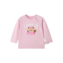 PawinPaw Cartoon Bear Long-Sleeve T-Shirt 130 rožinė