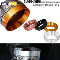 1 vnt. kavos dozavimo žiedas Kavos miltelių tampresas su magnetu, skirtas 51 mm 53 mm 58 mm bedugno portafilteriui 51mm juoda