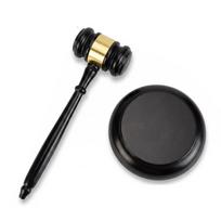 High Quality Wooden Judge Hammer Long Handle Sound Hand Tools Wood Adjudgement Gavel  Birthday Gift juoda
