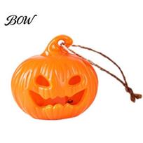 Decorative LED Light for Parties Halloween Witch Hat Pumpkin Lamp, Bat Skull Hollow Night Creative Home Decor Party, Spooky Tabletop Haunted A