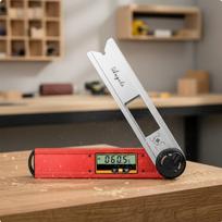 Digital Angle Measurement Tool Ruler IP54 Waterproof Gauge High Precision Measurer for Red Ace-360h