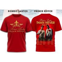 Romeo Santos Prince Royce Geriau vėliau nei niekada 2026 m. Turas rEPRINT Marškinėliai S