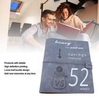 23.3 *16CM 52 Week Savings Challenge Binder  Couple joint savings planning pilka