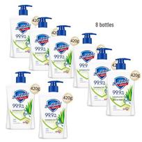 Safeguard Aloe Vera Antibacterial Hand Wash (8 x 420g)