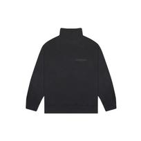 Fear of God Essentials FW20 Half Collar Fleece Sweater Unisex Tops Black 192250500214001 M