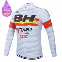 2026 Winter Fleece Cycling Jersey Set Mountian Bicycle Clothes Wear Ropa Ciclismo Racing BH Bike Clothing Maillot Ciclismo Hombre XS