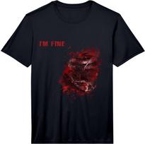 I'm Fine Wound Injury Cool Halloween Costume Gift Performance  Unisex T-Shirt L