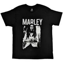 Bob Marley Black And White Logo T  Unisex T-Shirt XXXXL