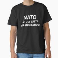 Nato R Det BSta Strandskyddet Classic TShirt Made In UsaAus TShirt S2xl S
